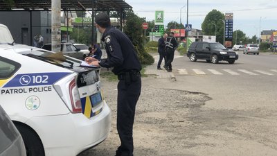 ДТП на вул. Баб'яка в Ужгороді ДТП на вул. Баб'яка в Ужгороді