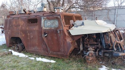 Розбитий російський "Тигр" Розбитий російський "Тигр"