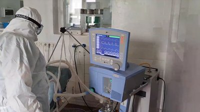 У лікарнях Миколаївщини перебувають 858 людей, хворих або з підозрою на COVID-19