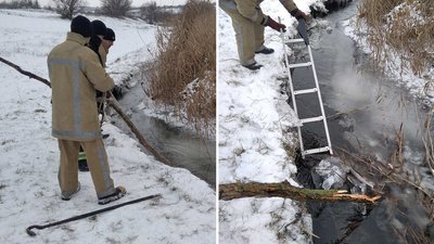 На Кіровоградщині з річки дістали тіло чоловіка На Кіровоградщині з річки дістали тіло чоловіка