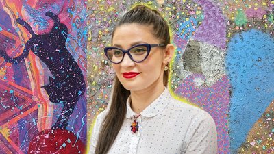 “У напрямку мрії”. У Світловодську відкрили виставку робіт кропивничанки Ксенії Бондаренко
