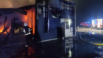 Пожежа в магазині у селі Світязь