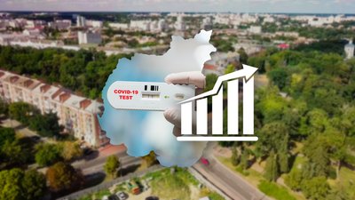 Коронавірус на Чернігівщині: хворих стало більше на чверть, ніж тиждень раніше