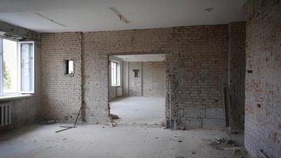 Частину приміщень облаштують до кінця вересня: у Київській обласній лікарні триває капремонт Частину приміщень облаштують до кінця вересня: у Київській обласній лікарні триває капремонт