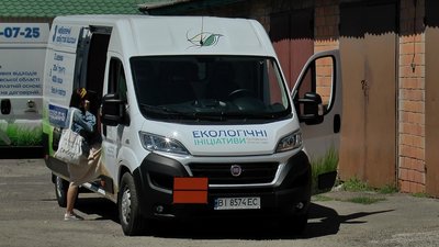 Екобус приїхав до Решетилівки Екобус приїхав до Решетилівки