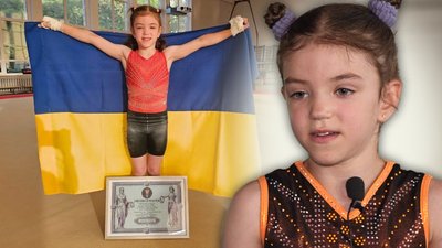 6-річна гімнастка Регіна Абрамова