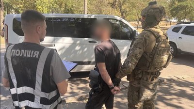Затримання підозрюваного у Миколаєві