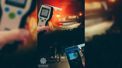 Нетверезих водіїв у Чернігові патрульні відсторонили від керування