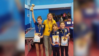 Іванофранківка виборола призове місце у чемпіонаті України з настільного тенісу
