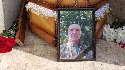 Військовий Олег Курись, похорон Військовий Олег Курись, похорон