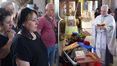 Херсон, ЗСУ, прощання, загиблий військовий, Володимир Гайдук