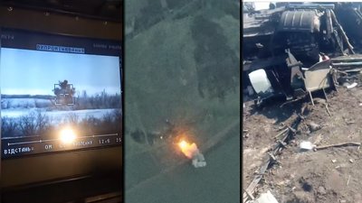 Десантники та танкісти з Житомирщини показали, як знищують військову техніку російської армії