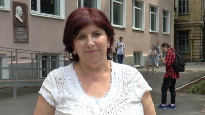 Учасниця ЄВІ Ірина Кошман. Учасниця ЄВІ Ірина Кошман.