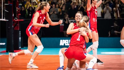 Збірна Сербії вдруге поспіль здобула титул чемпіонок світу з волейболу, не зазнавши жодної поразки за турнір