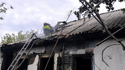 У селі Красносілля згорів будинок багатодітної родини – що відомо – Суспільне