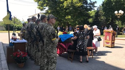 У Полтаві прощаються із Ігорем Новіковим, який поліг на війні з Росією