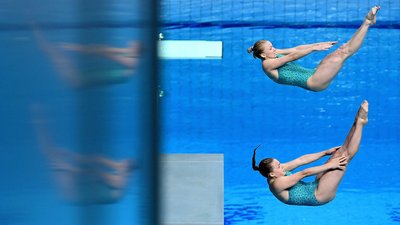 Українки вибороли "бронзу" серії Гран-Прі зі стрибків у воду