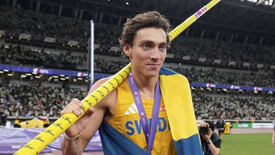 Мондо Дюплантіс у фіналі чемпіонату світу в Токіо