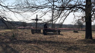 Пошукові роботи на місці поховання жертв Волинської трегедії розпочали в селі Угли