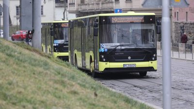 Маршрутка №29 у Львові