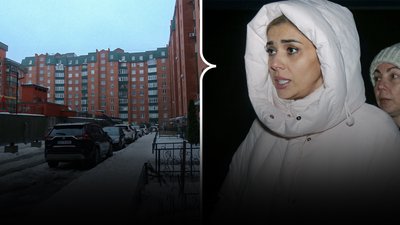 Житловий комплекс "Зоряний" у Чернівцях та жителька Таміла
