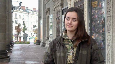 Ірина Драгущак із позивним "Ластівка", військовослужбовиця ЗСУ Ірина Драгущак із позивним "Ластівка", військовослужбовиця ЗСУ