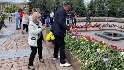 Миколаєвом пройшов "Безсмертный полк" Миколаєвом пройшов "Безсмертный полк"