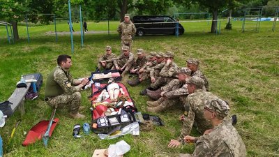 На Тернопільщині військовослужбовці тероборони провели вишкіл