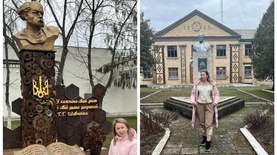 Світлини біля пам'ятників Тараса Шевченка Світлини біля пам'ятників Тараса Шевченка