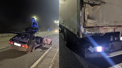 На Київ – Чоп біля Рівного Москвич влетів у вантажівку. Пасажира деблокували На Київ – Чоп біля Рівного Москвич влетів у вантажівку. Пасажира деблокували