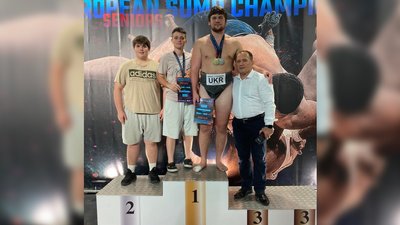 Вінничани здобули золоту, срібну та бронзову нагороди на чемпіонаті Європи з сумо Вінничани здобули золоту, срібну та бронзову нагороди на чемпіонаті Європи з сумо