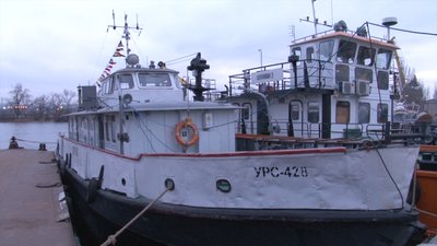 Понад пів століття убезпечує шлях суден. У Дніпрі теплохід “Перекат” відзначив ювілей