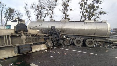 На Черкащині через аварію реверсний рух На Черкащині через аварію реверсний рух
