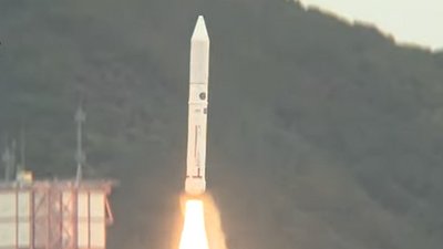У Японії під час запуску самоліквідувалася ракета носій