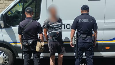 Вибух гранати у Подільську
