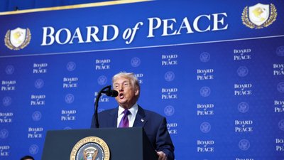 Президент США Дональд Трамп, Рада миру