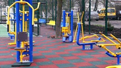 На Тернопільщині відкрили два спортивних майданчики На Тернопільщині відкрили два спортивних майданчики