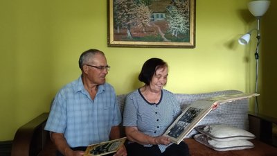 Віктор крамар з дружиною Марією