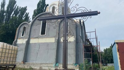 У Херсоні за сім годин за новою технологією збудували церкву У Херсоні за сім годин за новою технологією збудували церкву