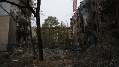 Авіаудар, Херсон, Корабельний район