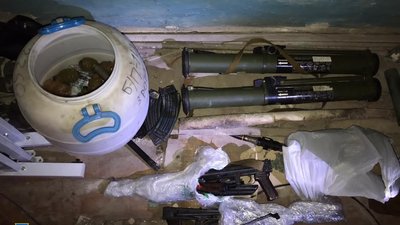 СБУ виявила "схрон" зброї у будівлі Національної академії аграрних наук