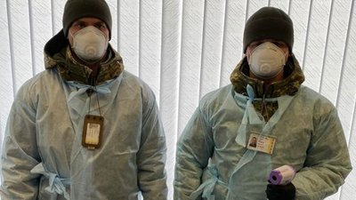 Прикордонники у аеропорту Київ ("Жуляни")