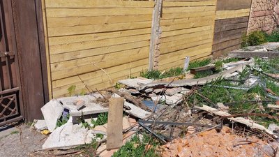 Пошкоджений приватний будинок на Сумщині — відкрито кримінальне провадження