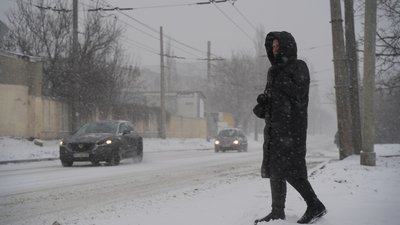 Сніг у Харкові 11 січня