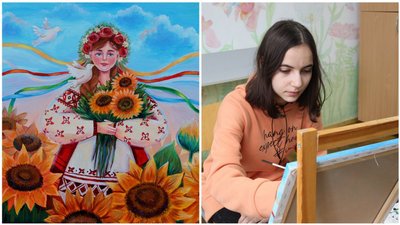 На благодійній виставці у Лондоні представили картини вінницьких художниць На благодійній виставці у Лондоні представили картини вінницьких художниць