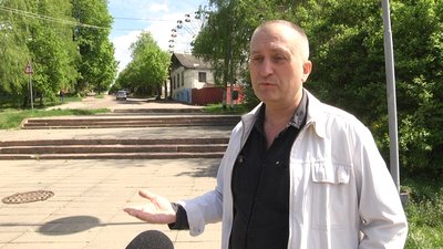 Житомирський парк перевірили на доступність для людей, які пересуваються на візках Житомирський парк перевірили на доступність для людей, які пересуваються на візках
