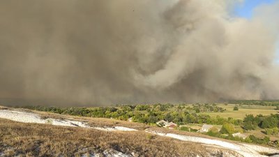 Пожежа у Дворічанському районі на Харківщині: текстова трансляція Пожежа у Дворічанському районі на Харківщині: текстова трансляція