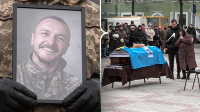 Із солдатом Василем Степанюком попрощались у Рівному