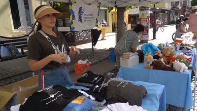 Благодійний ярмарок на підтримку ЗСУ організували в Мукачеві