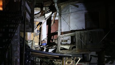 В Одесі обвалилася частина двоповерхового будинку